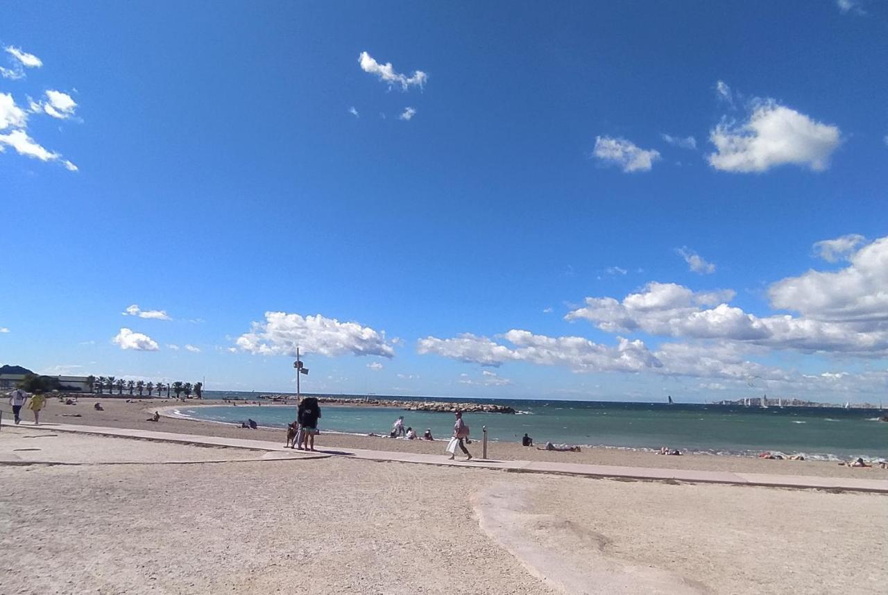 Sun Escape, Appart Renove Climatise 3 Pieces 4-6 Pers, 350M De La Plage Марсель Экстерьер фото